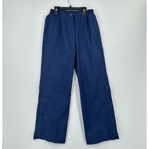Vintage Tourney Gore-Tex Pants Womens Medium Blue‎ Golf Windbreaker Lined